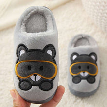 Load image into Gallery viewer, Big Kids Slippers Non-slip Thick Cute Baby Cotton Slippers
