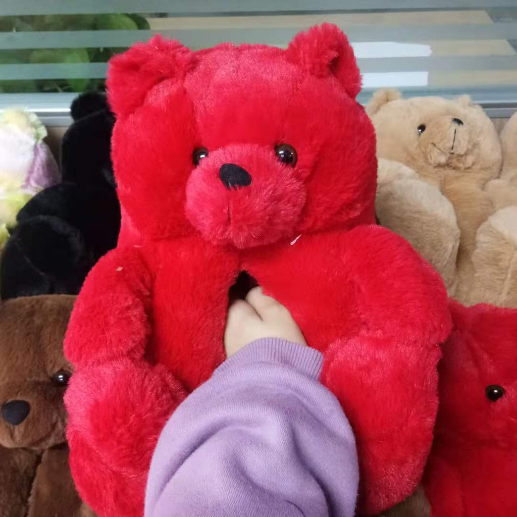 Teddy Bear Slippers Cross-Border Teddy Bear Doll All-Inclusive Style