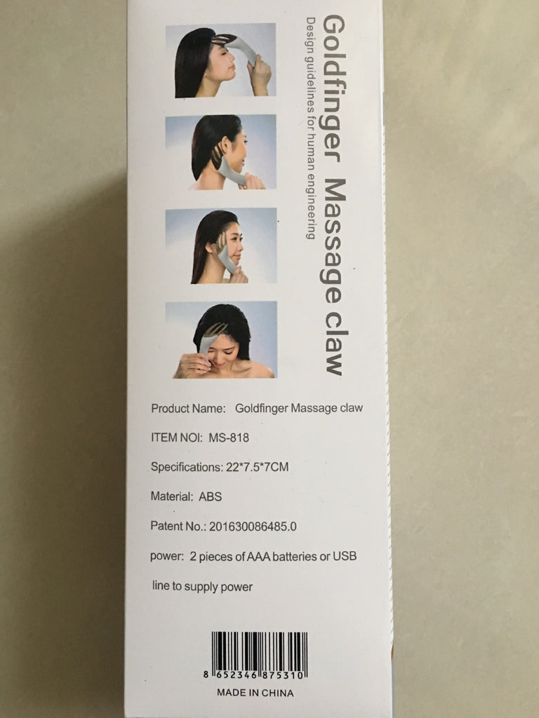 Golden Finger Five-claw Massager Multifunctional Battery Usb Massager To Relieve Fatigue Mini Head Massager