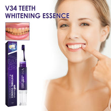 Load image into Gallery viewer, Purple Plastic Tooth Cleaning Pen Beautiful Tooth Teeth Cleaning Yellow Teeth