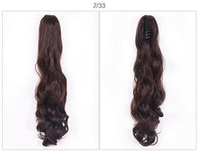 Load image into Gallery viewer, Wig ponytail female claw clip ponytail curly hair clip ponytail wig