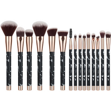 Load image into Gallery viewer, 11 sets of marble makeup brush with makeup brush beauty makeup kit 11 makeup brush sets