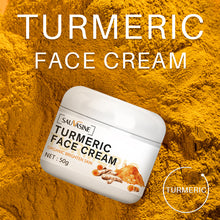 Load image into Gallery viewer, Turmeric Cream Skin Care Brightening Face