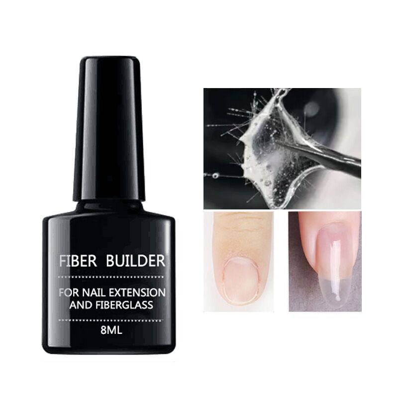 Fiber Bulider Nail Gel Quick Building Repair Broken Nails Soak Off UV Gel