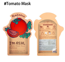 Load image into Gallery viewer, I&#39;m REAL Skin Care Food Sheet Face Mask Moisturizing Oil Control Whitening Shrink Pores Korean Facial Mask tony moly Cosmetics
