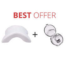 Load image into Gallery viewer, Silicone Magnetic Anti Snore Stop Snoring Nose Clip Sleep Tray Sleeping Aid Apnea Guard Night Device