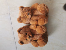 Load image into Gallery viewer, Teddy Bear Slippers