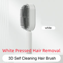 Load image into Gallery viewer, Self Cleaning Hair Brush For Women One-key Cleaning Hair Loss Airbag Massage Scalp Comb Anti-Static Hairbrush