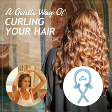 Load image into Gallery viewer, Heatless Curling Rod Curls Silk Ribbon Curlers Sleeping Soft Headband Wave