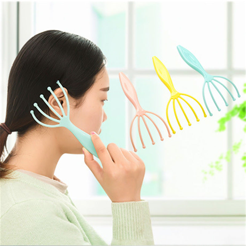 Japanese and Korean five-finger head massager multi-claw scalp skin beauty five-claw scratching acupoint