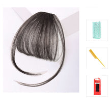 Load image into Gallery viewer, French 3d Air Bangs Wig Female Character Natural And Realistic Invisible Real Hair Piece