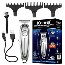 Load image into Gallery viewer, Full Metal Professional Hair Trimmer