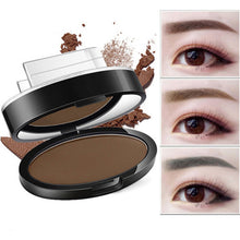 Load image into Gallery viewer, Eyebrow Powder Stamp Tint Stencil Kit Cosmetics Professional Makeup Waterproof Eye Brow Stamp Lift Eyebrow Enhancers Stencil Kit