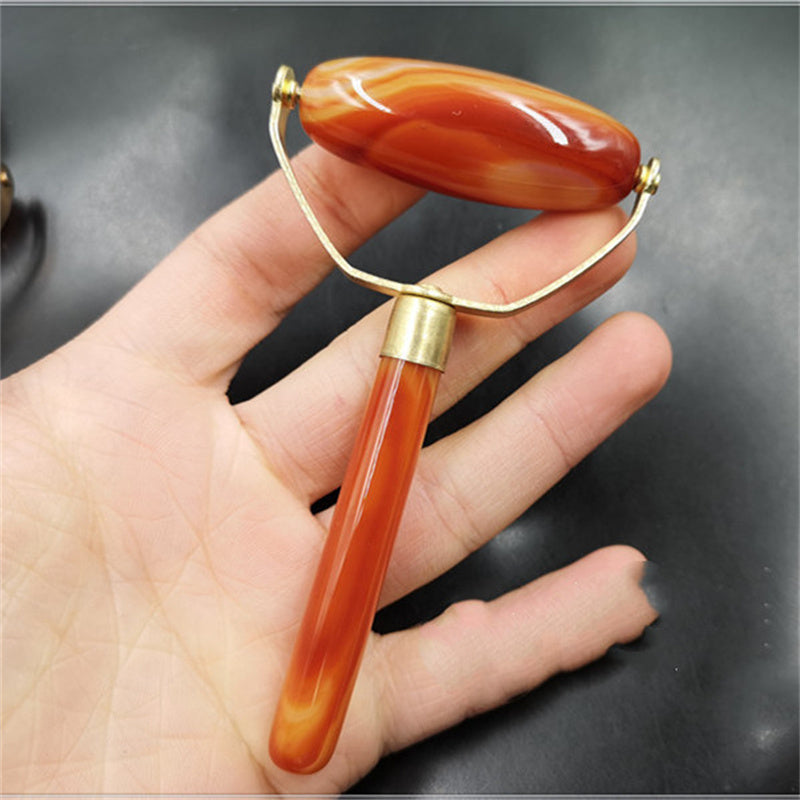 Red Agate Face-lifting Massager Beauty Device
