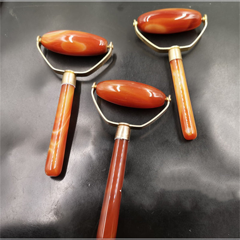 Red Agate Face-lifting Massager Beauty Device