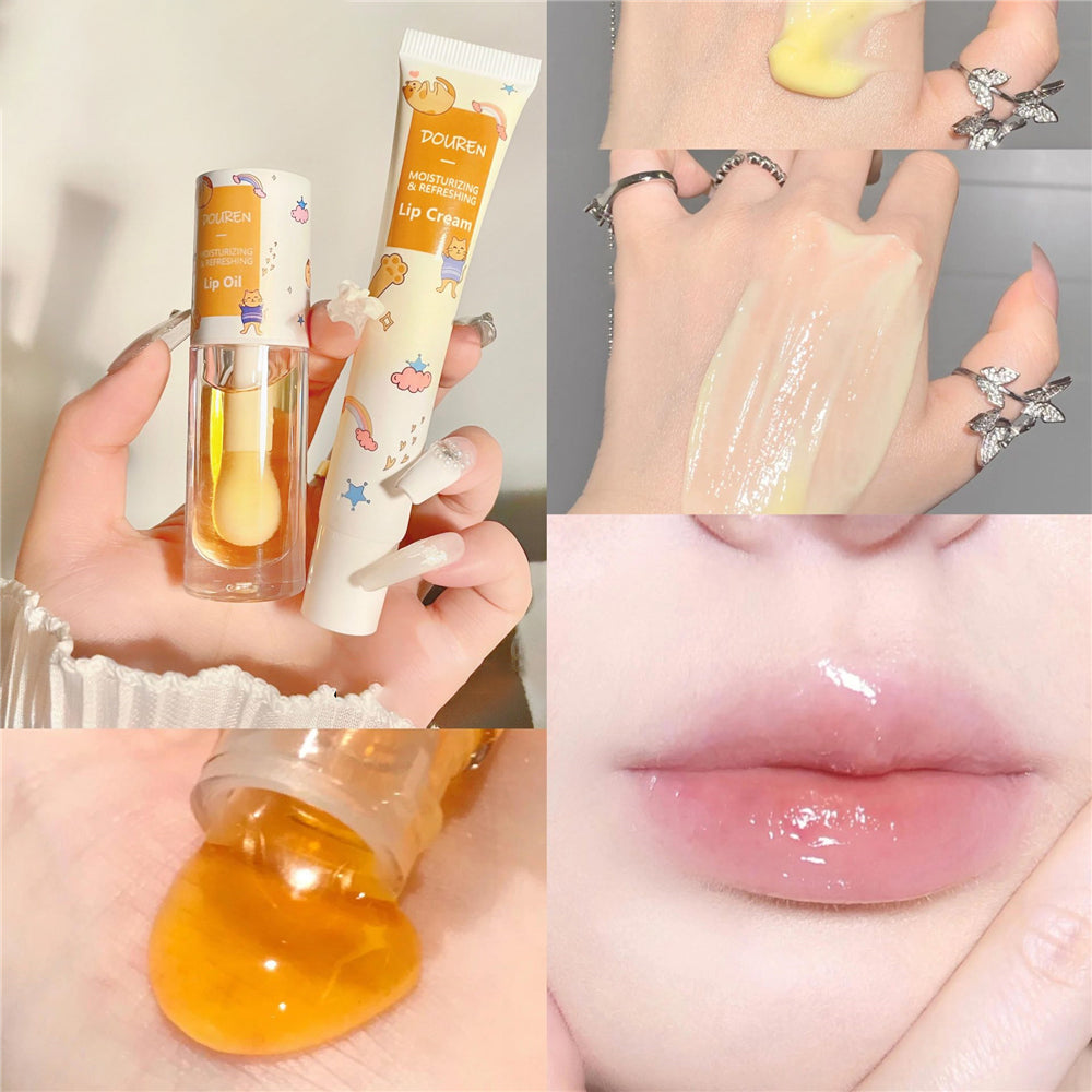 Milk Jelly Honey Lip Oil Set