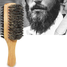 Load image into Gallery viewer, Men Boar Bristle Wooden Hair Brush