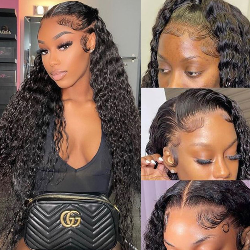 Deep Wave Frontal Wig