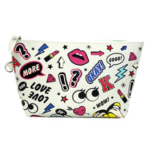 Load image into Gallery viewer, Makeup Bag Rocking In White