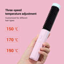 Load image into Gallery viewer, 2 In 1 Hair Straightener Brush